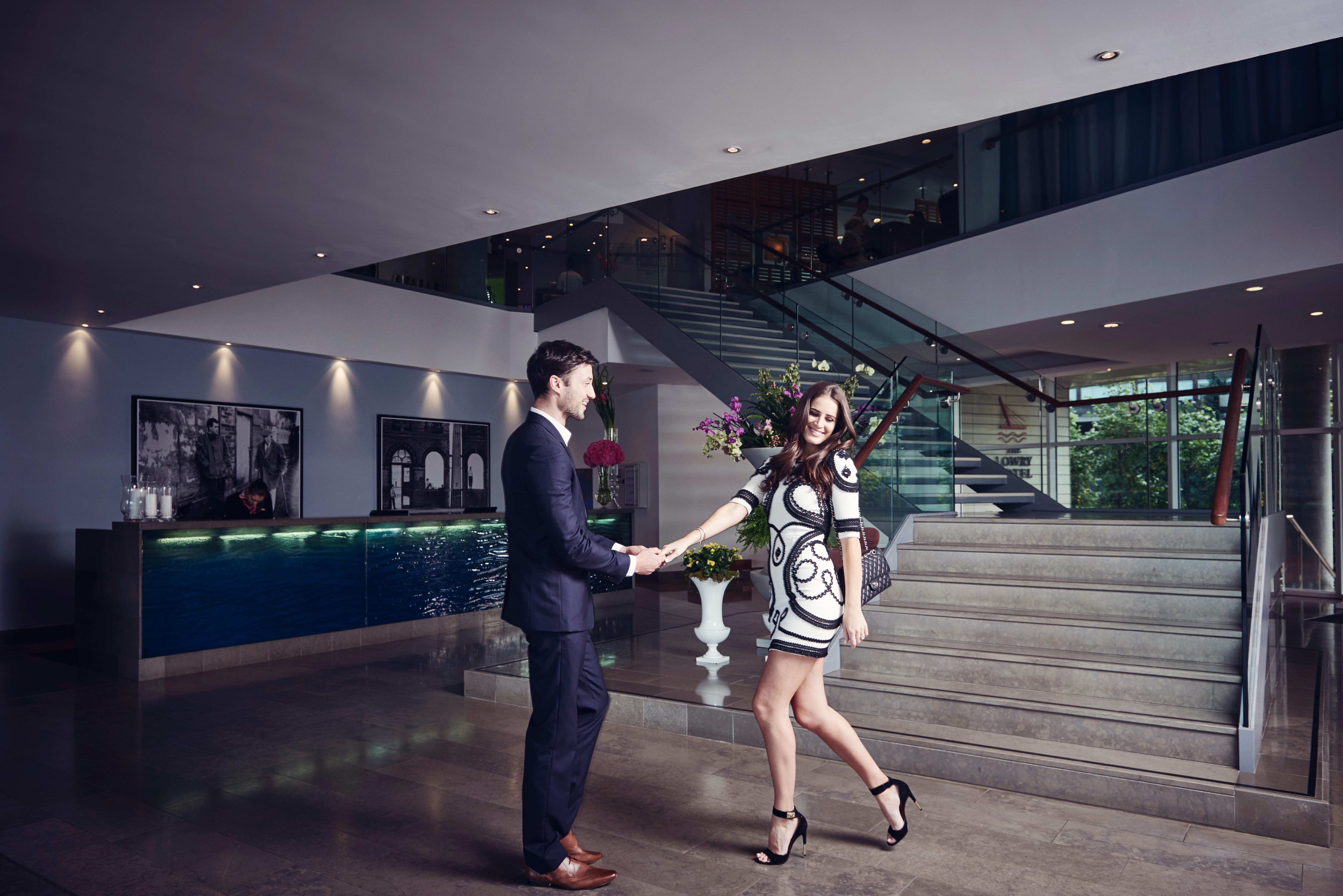 The Lowry Hotel Манчестер Екстер'єр фото Lobby